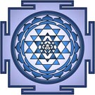 "Sri Yantra Navy" T-Shirt